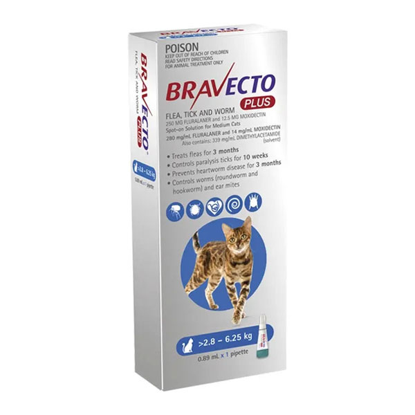 Bravecto Plus for Cat 250mg